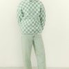 Homme american vintage Pantalons | Jean Droit Homme Joybird Vert