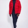 Homme pyrenex Manteaux & Vestes | Spoutnic Mini Ripstop Chineese Red M Rouge