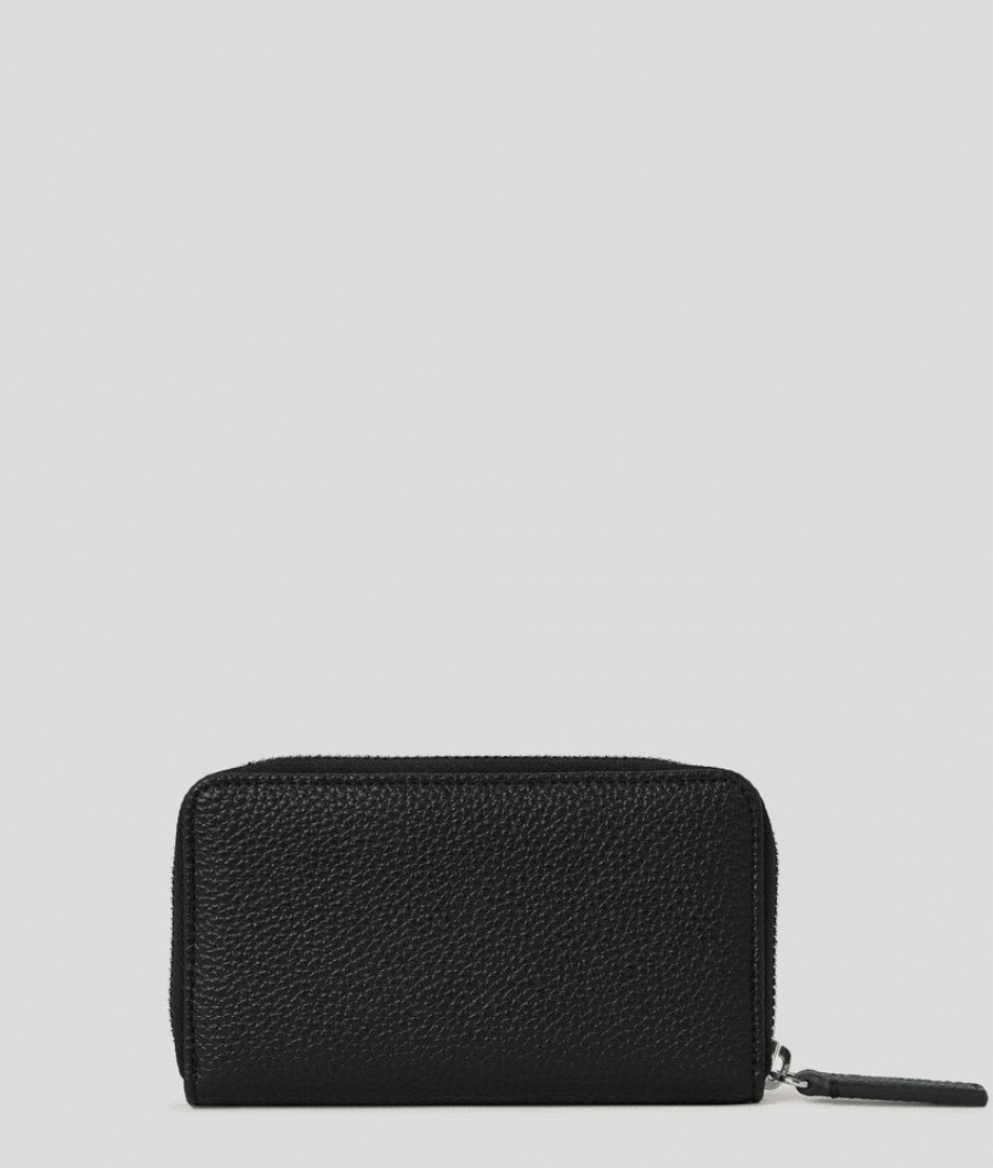 Femme karl lagerfeld Porte Carte | K/Athleisure Medium Wallet Noir