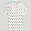 Homme karl lagerfeld Vetements | Aop Signature Relaxed Tshirt Beige