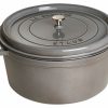 Maison staub Cuisine | Cocotte Second Choix 30 Cm, Rond(E), Graphite, Fonte Gris