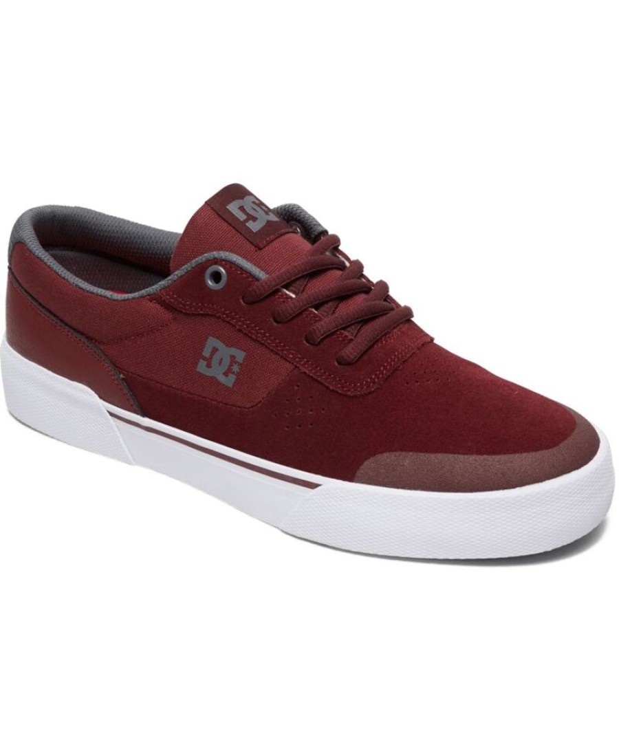 Homme dc shoes Baskets | Adys300399-Bur - Switch Plus S M Shoe Bur Bordeaux