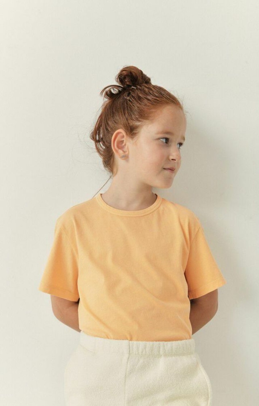 Enfant american vintage Tops & T-Shirts | T-Shirt Enfant Devon Jaune