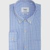 Homme figaret Chemises | Chemise Classique A Carreaux S Bleu