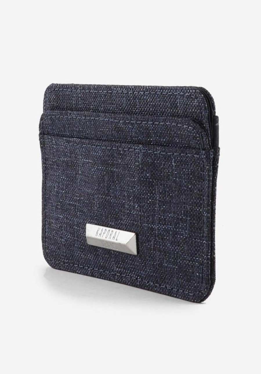 Homme kaporal Petite Maroquinerie | Porte-Cartes En Jean Homme Bleu