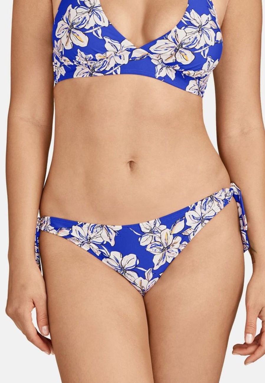 Femme aubade Culottes | Culotte De Maillot De Bain Mini-Coeur Parfums D'Ete Bleu