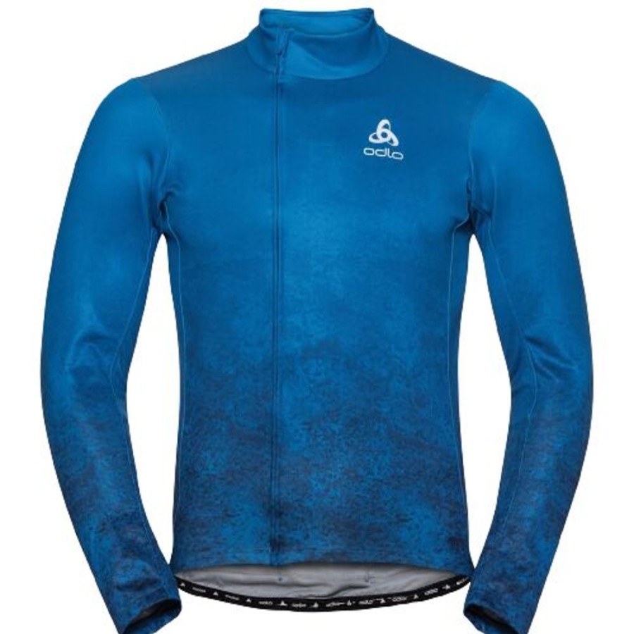 Homme odlo Vetements | Veste De Cyclisme Zeroweight Ceramiwarm Pour Homme Bleu