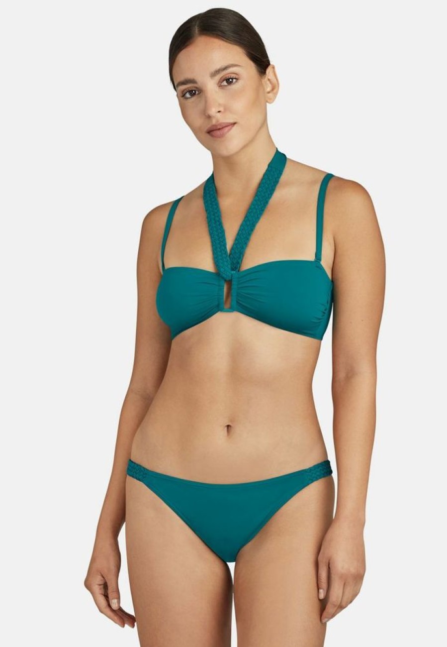 Femme aubade Maillots De Bain | Haut De Maillot De Bain Bandeau La Plage Ensoleillee Vert