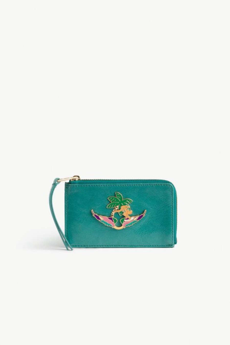 Femme zadig&voltaire Porte Carte | Porte-Cartes Zv Card Vert