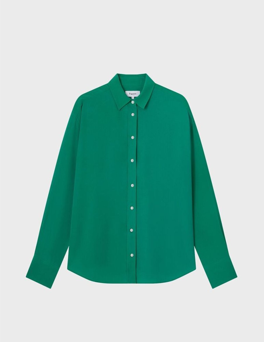 Femme figaret Chemises & Blouses | Chemise Ambre E Vert