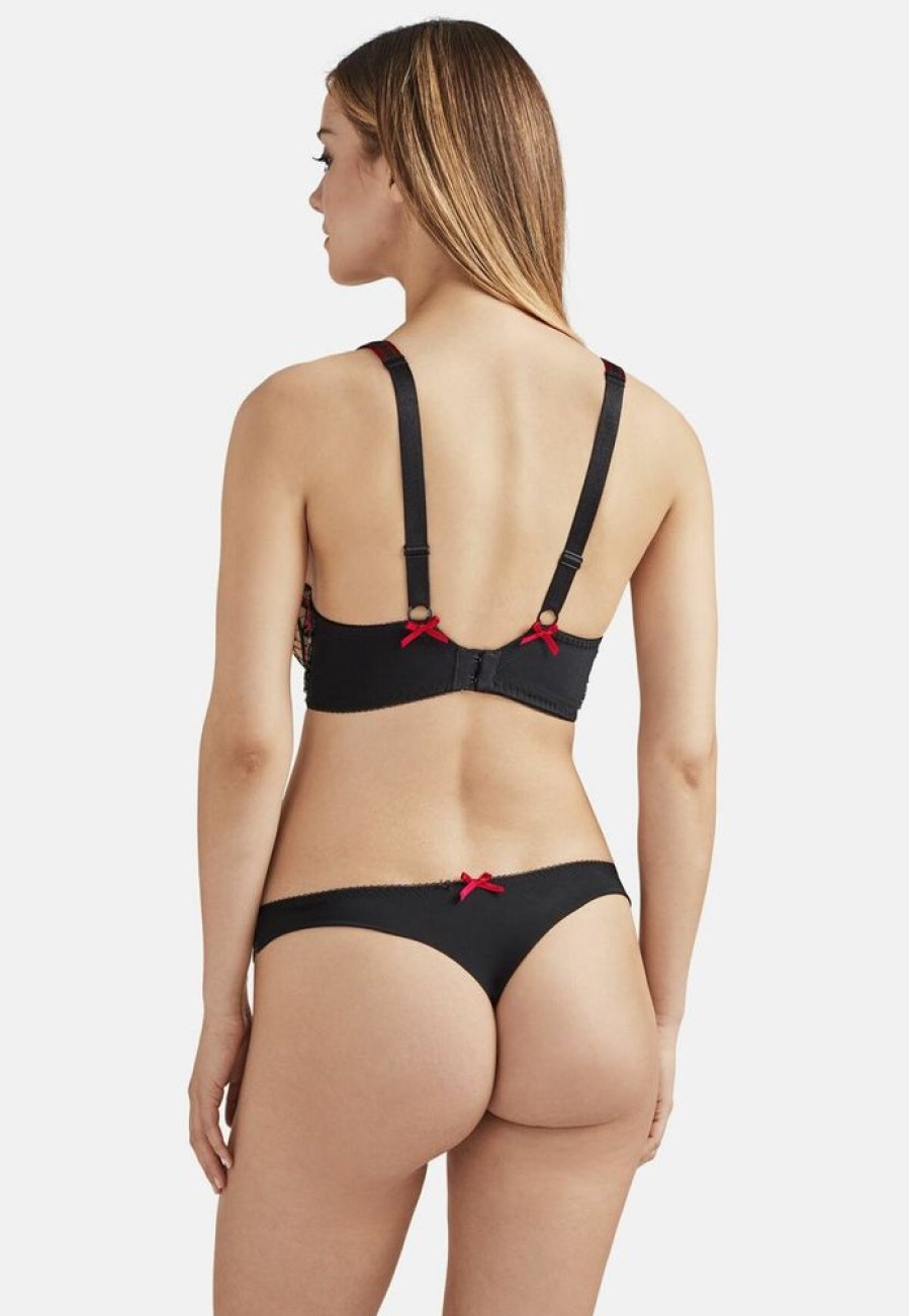 Femme aubade Culottes | Tanga Fievre Andalouse Rouge