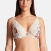 Femme aubade Soutien-Gorges | Soutien-Gorge Triangle Avec Armatures Confort Reine Des Pres Blanc