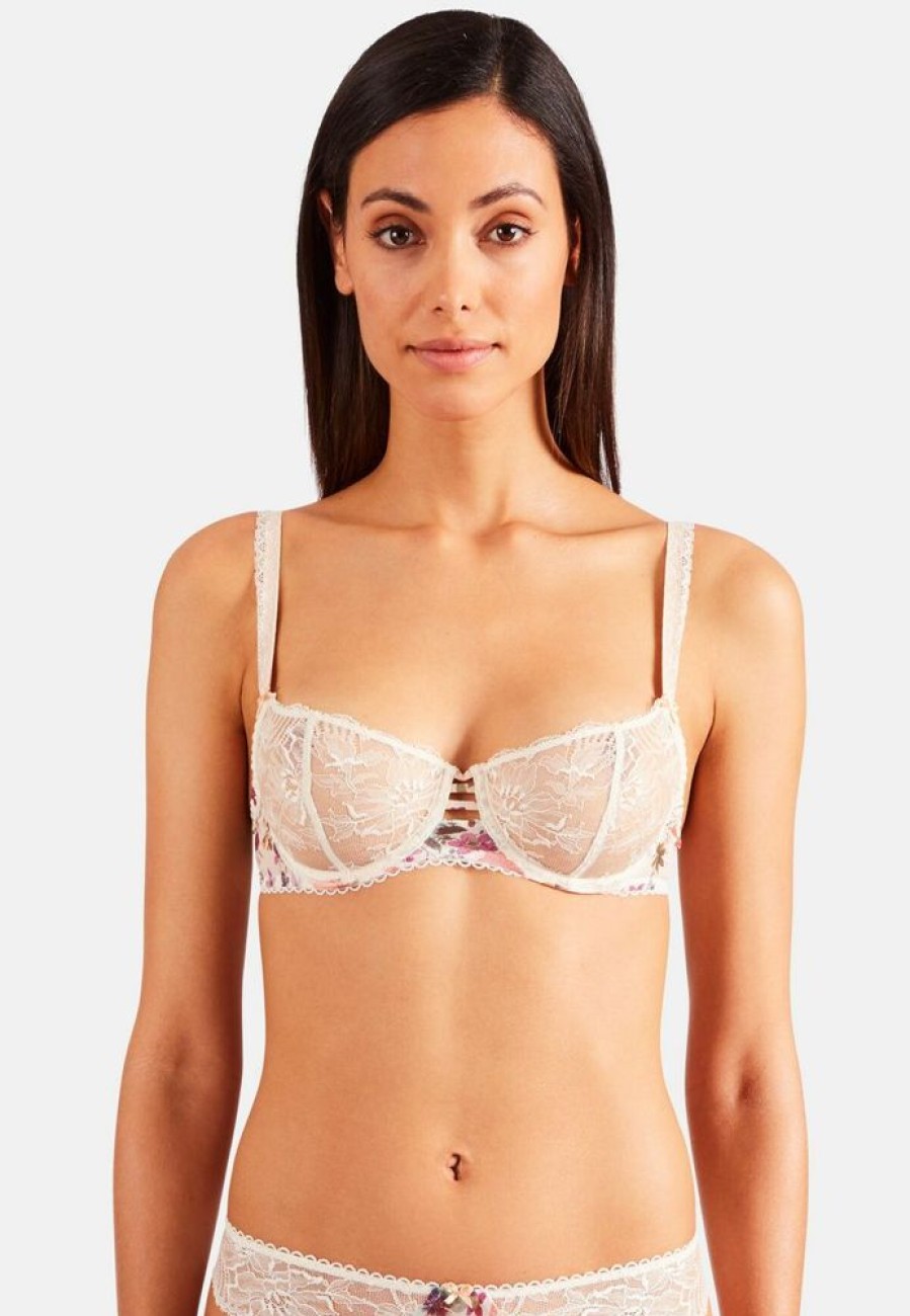 Femme aubade Soutien-Gorges | Soutien-Gorge Corbeille Reine Des Pres Blanc