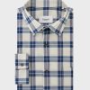 Homme figaret Chemises | Chemise Leonard A Carreaux Marine Bleu