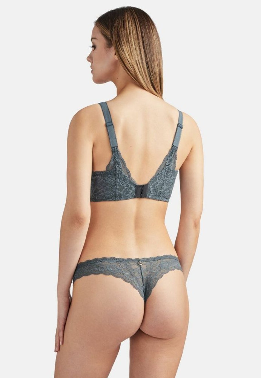 Femme aubade Soutien-Gorges | Soutien-Gorge Triangle Avec Armatures Confort Rosessence Gris