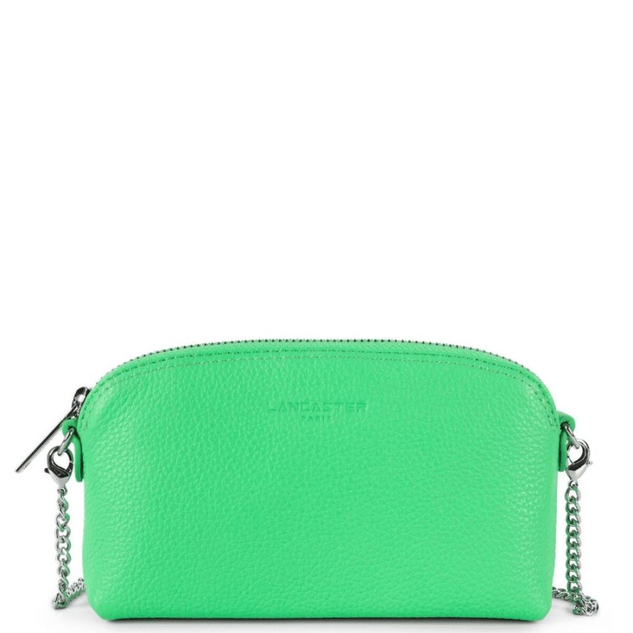 Femme lancaster Trousse De Toilette | Trousse Zippee Foulonne Pm Vert