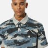 Homme kaporal T-Shirts | Polo Camouflage Homme En 100% Coton Gris