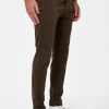 Homme kaporal Pantalons | Pantalon A Rayures Homme Marron