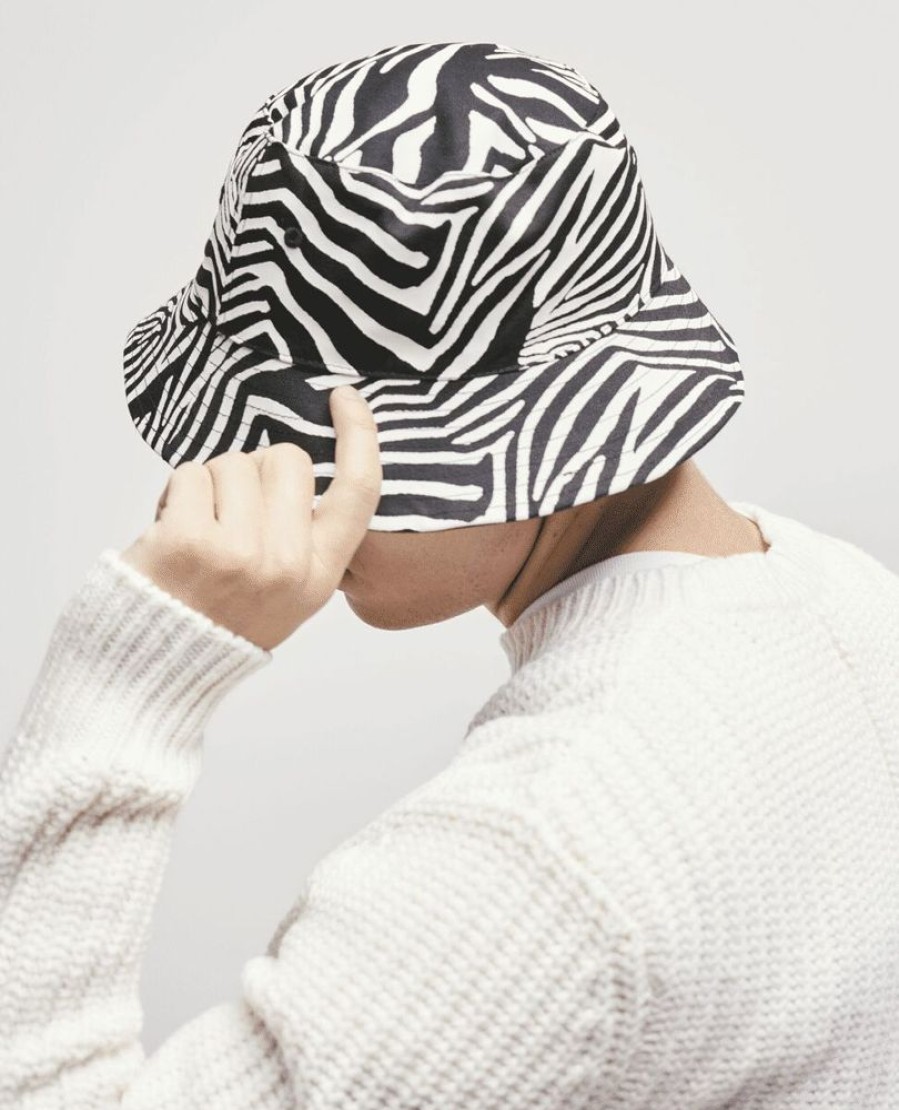 Femme the kooples Casquettes, Chapeaux & Bonnets | Chapeau Reversible Imprime Zebre