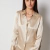 Femme notshy Chemises & Blouses | Chemise Soie Juny Beige