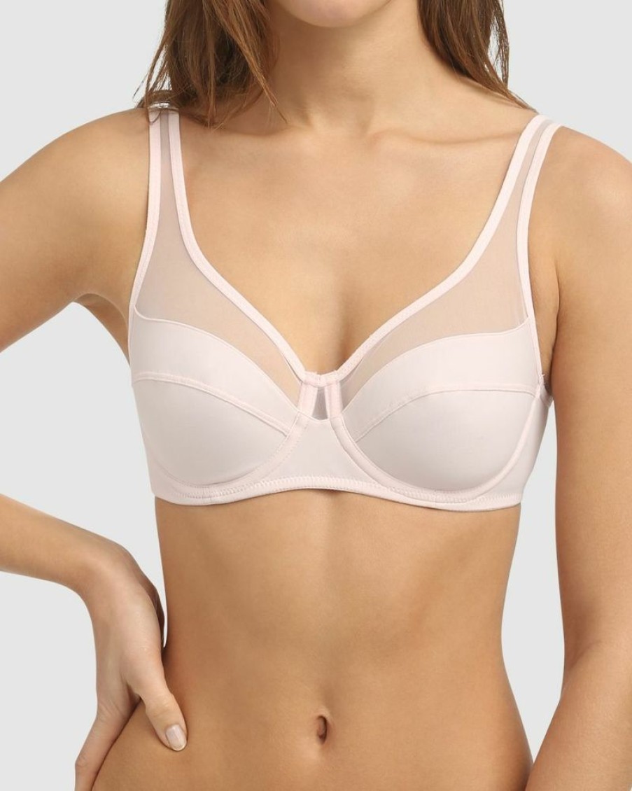 Femme dim Soutien-Gorges | Soutien-Gorge Avec Armatures Generous De Dim Soutien-Gorge Rose