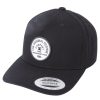 Homme dc shoes Bonnets, Chapeaux Et Casquettes | Adyha04073-Kvj7 - Badger 2 Snap Noir