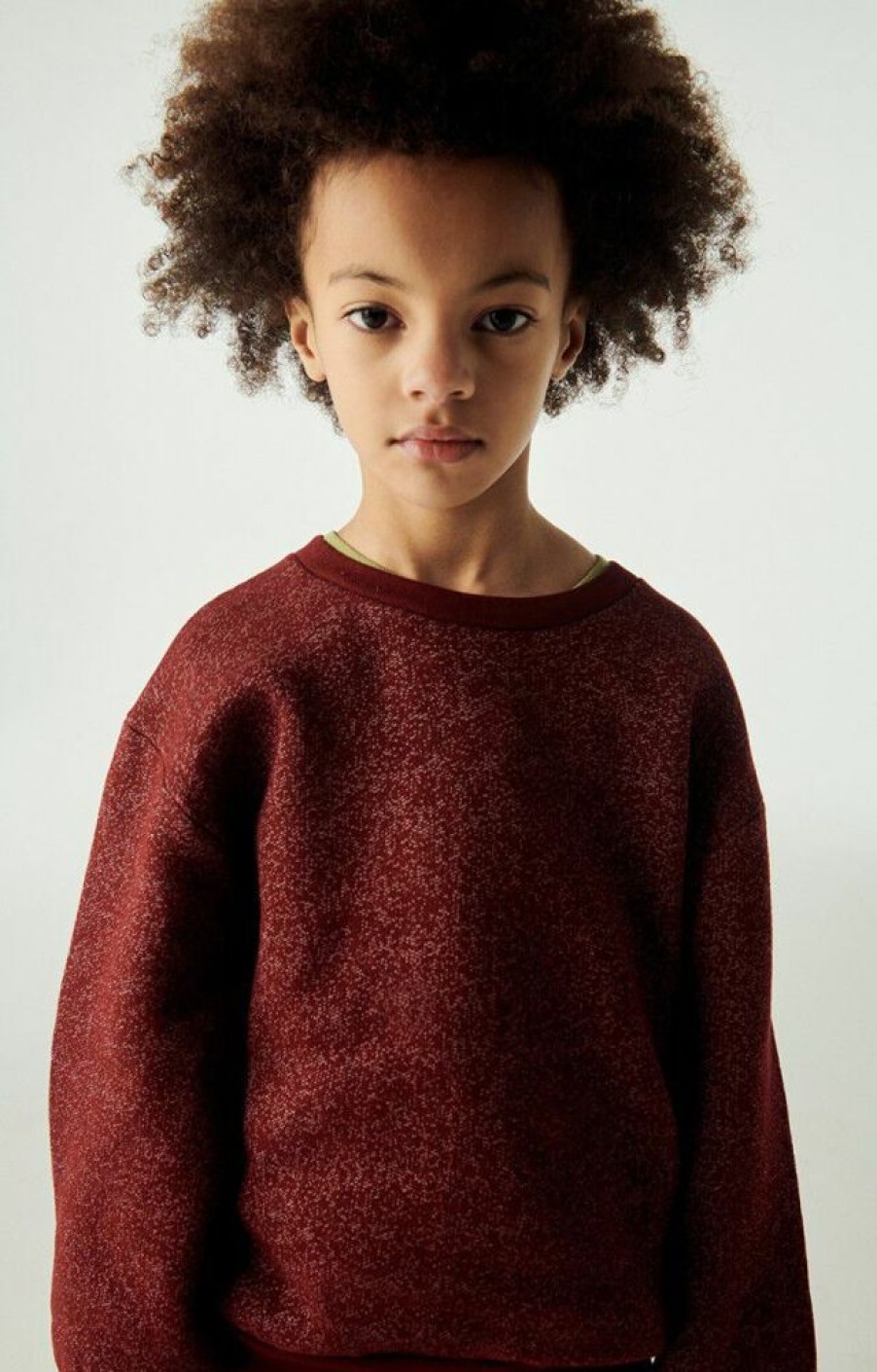 Enfant american vintage Pulls & Gilets | Sweat Enfant Ikatown Rouge