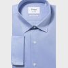 Homme figaret Chemises | Chemise Ajustee E Bleu