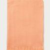 Femme eric bompard Echarpes & Foulards | Echarpe Voile De Cachemire 150 Cm X 55 Cm - Accessoires - Pavot Orange