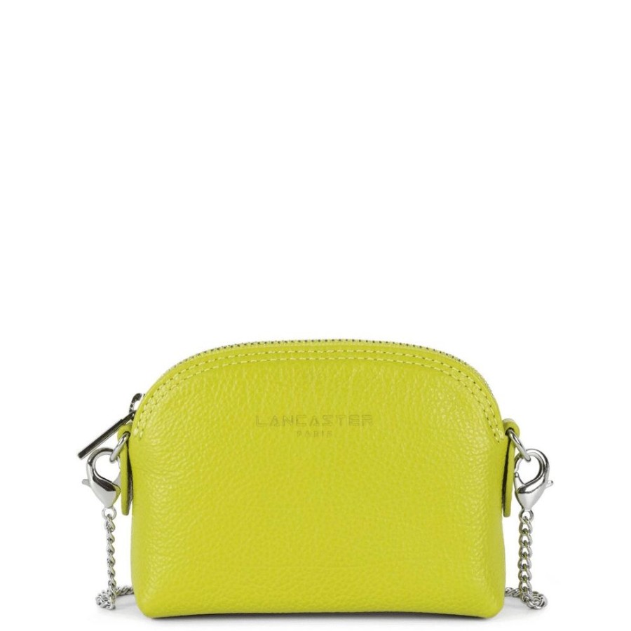 Femme lancaster Portefeuilles | Porte-Monnaie Zippee Foulonne Pm Jaune