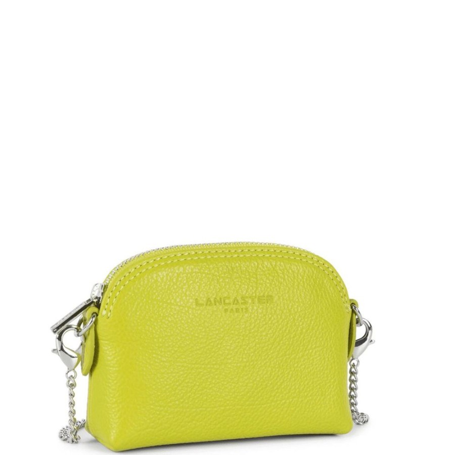 Femme lancaster Portefeuilles | Porte-Monnaie Zippee Foulonne Pm Jaune