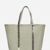 Femme vanessa bruno Sacs | Cabas L En Lin Vert