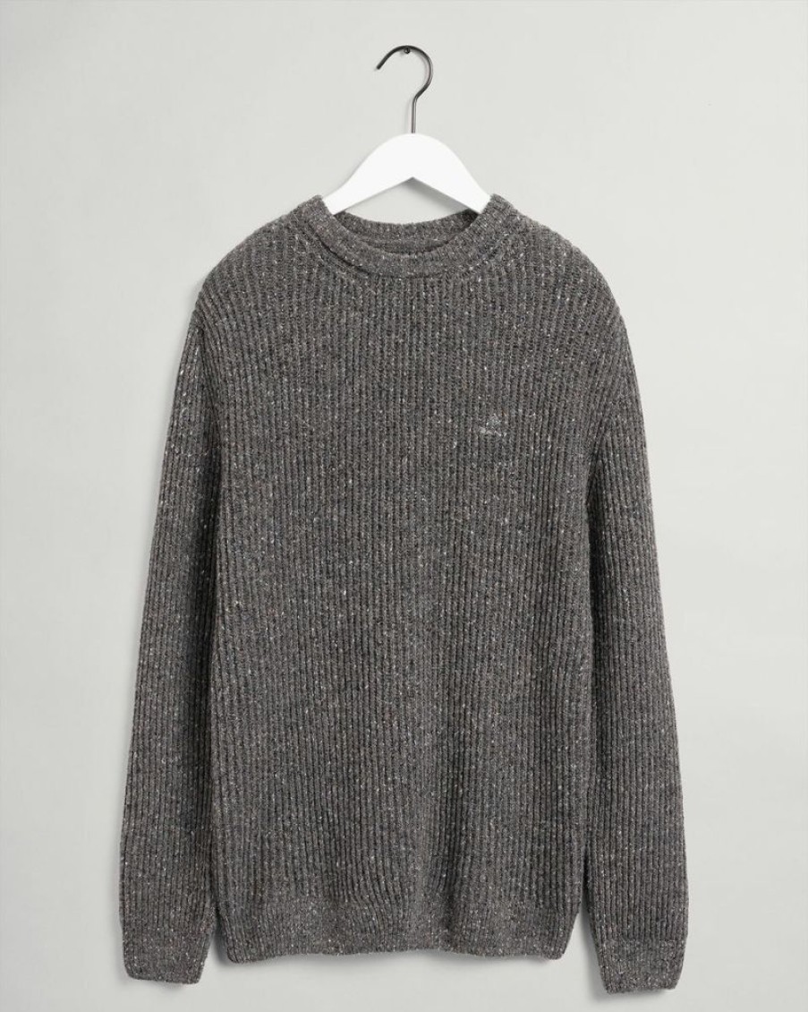 Homme gant T-Shirts | Neps Ribbed Crew Neck Sweater