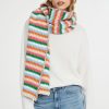 Femme claudie pierlot Echarpes & Foulards | Echarpe Maille Arc-En-Ciel Multicolore