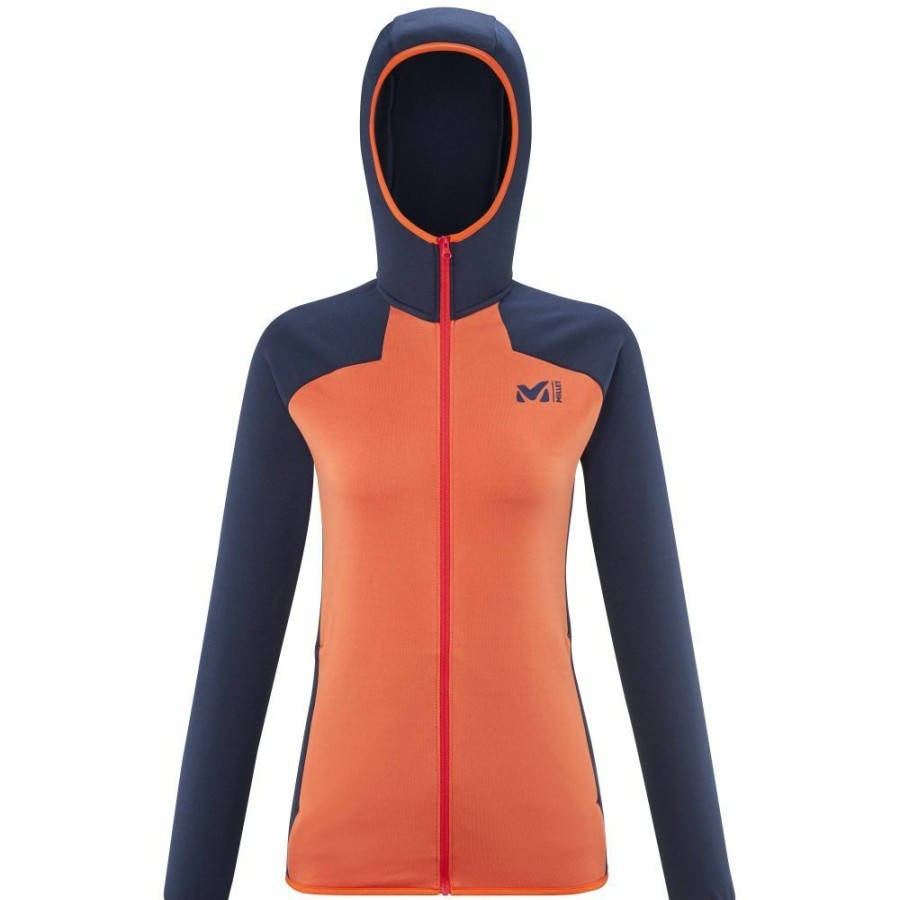 Femme millet Vetements | Veste Thermique Seneca Hoodie W Orange