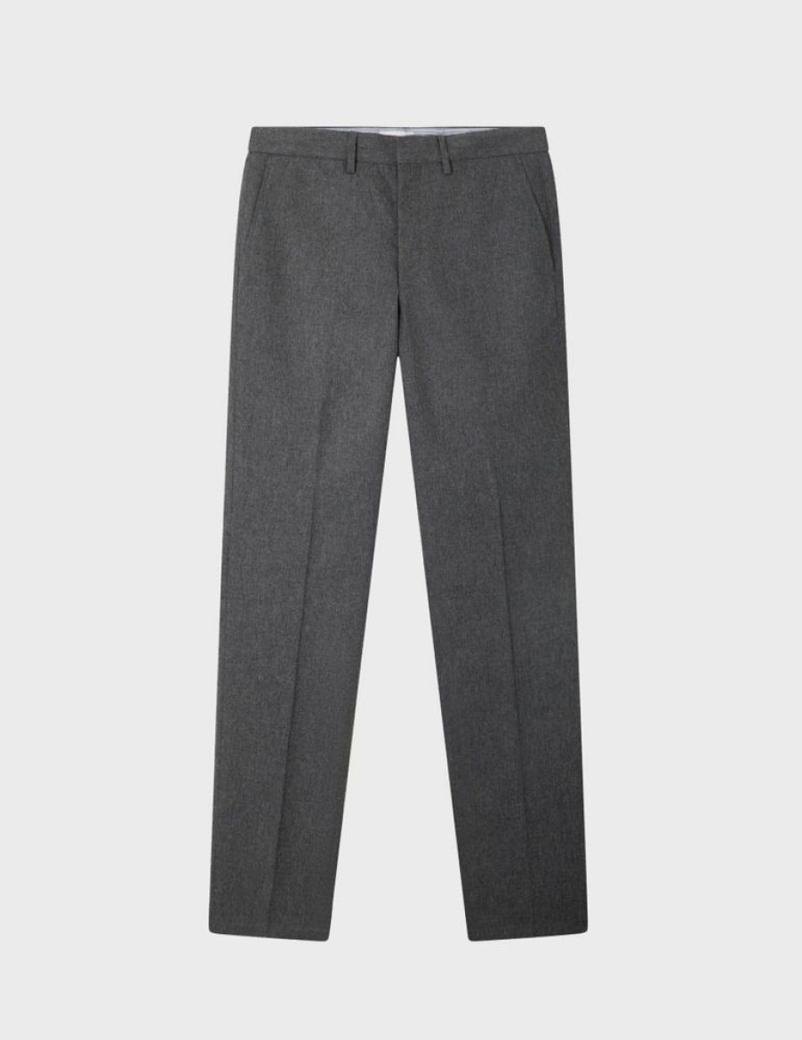 Homme figaret Pantalons | Chino Maxence En Flanelle E Gris