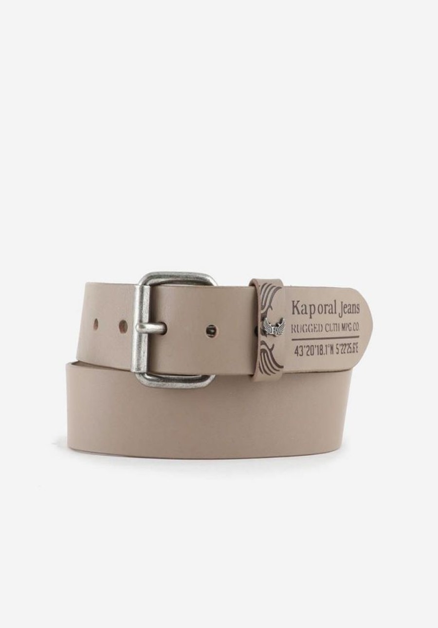 Homme kaporal Ceintures | Ceinture Homme Beige