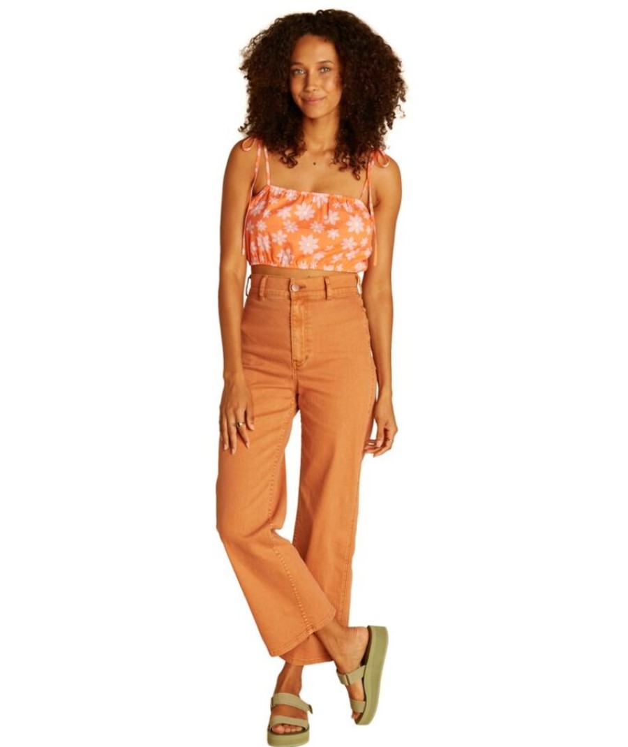 Femme billabong Leggings | D3Pt07Bis2-4943 - The Retro 2 Orange