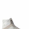 Homme zadig&voltaire Baskets | Sneakers Zv1747 High Flash Keith Blanc