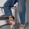 Femme notshy Echarpes & Foulards | Chaussettes Tie And Dye Cachemire Frika Le Cyclone Brun Multicolore