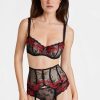 Femme aubade Soutien-Gorges | Soutien-Gorge Corbeille - Jusqu'Au Bonnet G A Fleur De Toi Rouge