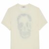 Homme zadig&voltaire T-Shirts | T-Shirt Stockholm Flamme Blanc