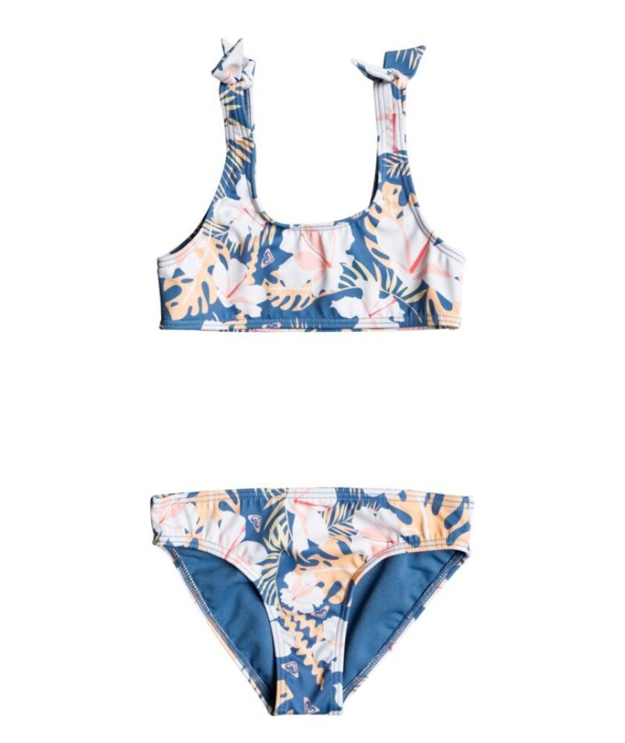 Femme roxy Maillots De Bain | Erlx203124-Bmp6 - Swim Lovers Bralette Set Bleu