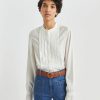 Femme figaret Chemises & Blouses | Blouse Blair Gaufree E Ecru