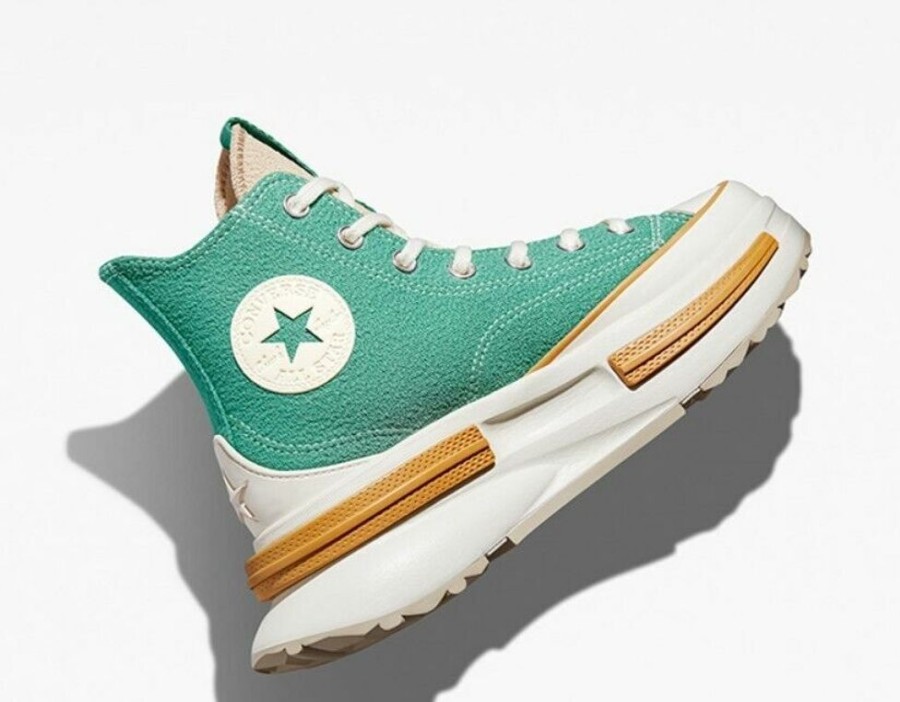 Homme converse Baskets | Run Star Legacy Cx Hi Algae Coast Multicolore