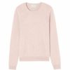 Femme eric bompard Pulls & Gilets | Ras De Cou Classique - Femme - Aubepine Chine Rose