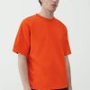 Homme american vintage T-Shirts | T-Shirt Homme Fizvalley Orange