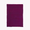 Femme eric bompard Echarpes & Foulards | Echarpe Mouline Tricolore 170 Cm X 30 Cm - Accessoires - Mouline Fuchsia Rose