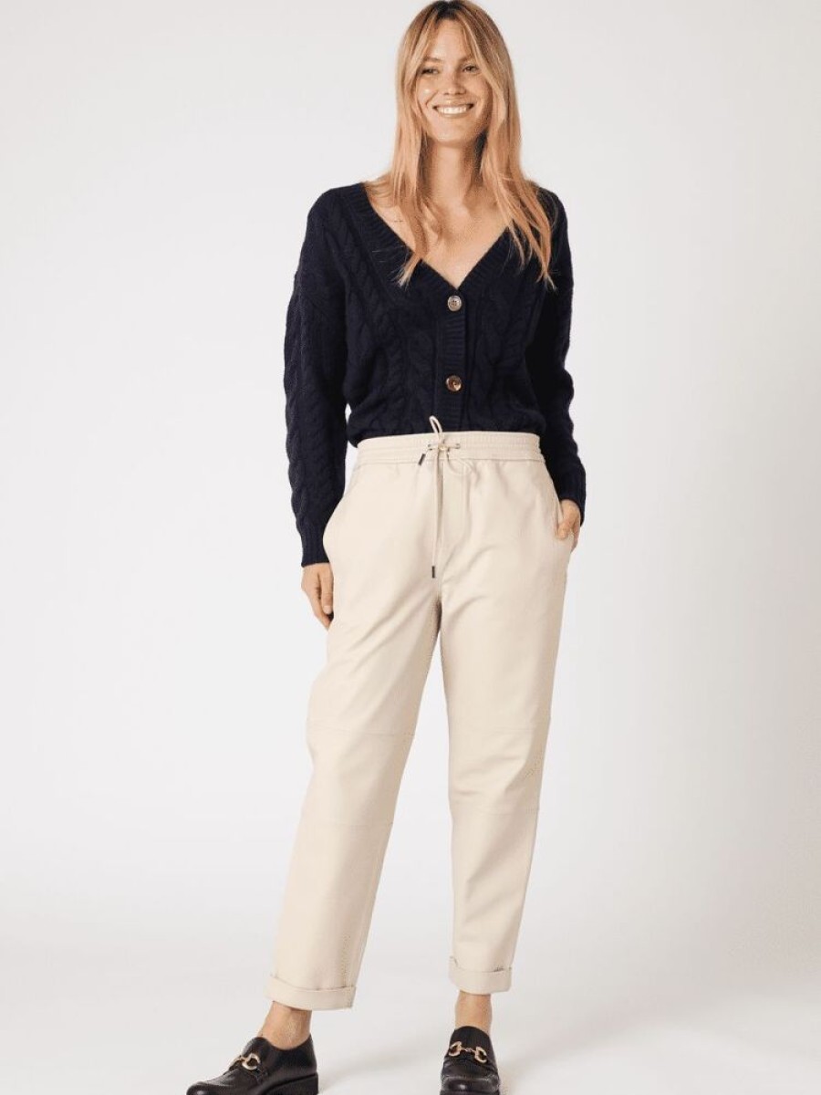 Femme berenice Pantalons | Pantalon Cuir