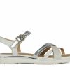 Femme geox Sandales & Mules | D Sandal Hiver Argent